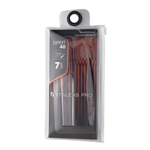 STALEKS PRO Eyelashe Tweezer (TE-407)