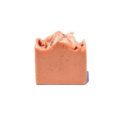 Pretty farm girl Wild Rose + Honey Soap Bar - Age Defying & Calming - Floral Scented - Handmade - All Skin Types - Tallow & Goat Milk.