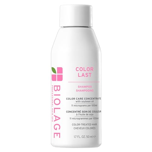 Biolage Color Last Shampoo - For Color-Treated Hair, Nourishes, Strengthens, Hydrates and Adds Shine, Soybean Oil & Stearic Acid, Paraben & Mineral Oil-Free, Vegan