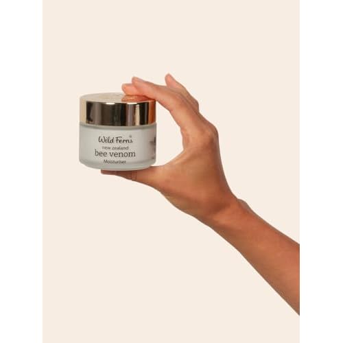 Wild Ferns New Zealand Bee Venom Moisturiser with Manuka Honey 80+, 99% Natural, 100 grams