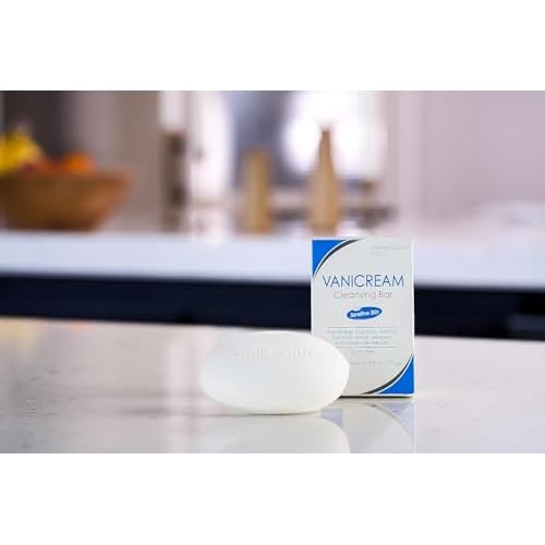 Vanicream Cleansing Bar for sensitive skin - gently cleanses and moisturizes - fragrance free, preservative free - 3.9 ounce