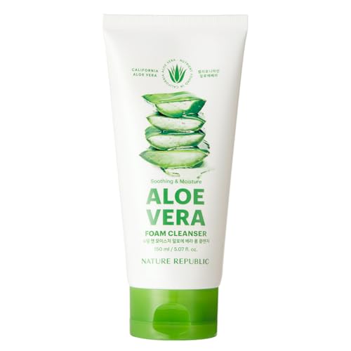Nature Republic Mild & Moisture Aloe Vera Foam Cleanser (Old Ver.)