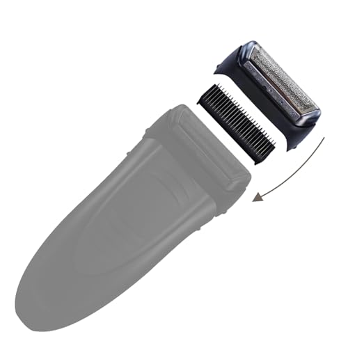 Series 1 10B Foil & Cutter Replacement Head, Razor Replacement Foil & Cutter Cassette with Bra-un Cruzer, 10B/20B 1000/2000 Series, Shaver Head Set Compatible with 190 1735 1775 5728 5729 170S