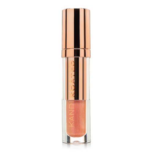 Kandi Koated Glaze Illuminating Lip Shine [Sweetness] Vegan Lip Gloss | Hydrating Lip Glaze with Paraben-Free, Cruelty-Free Formula, Sheer Color | Beauty & Makeup