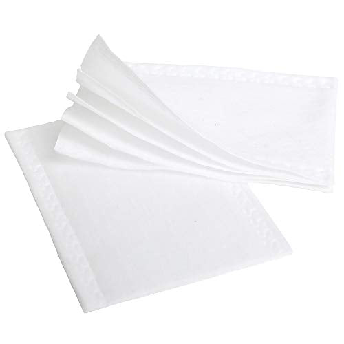 ForPro Professional Collection Premium 5-Layer 100% Cotton Pads for Cosmetic Application and Product Removal, 2" x 2.75", White, 80-Count (Pack of 6)