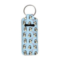 Chapstick Keychain Holder for Women, Lip Balm Holder Chapstick Keychain Holder for Lipstick Chapstick