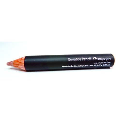Shimmering Shiny Metallic Light Pink Off White Champagne Nude Smudge Jumbo Chunky Eyeliner Eyeshadow Crayon Pencil, No Animal Testing & Cruelty Free