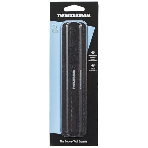 Tweezerman Professional Nail Files, (Pack of 3)