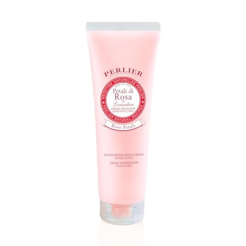 Perlier Moisturizing Body Cream Rose Petals 250 ml, 8.4 Fl Oz made in Italy [italian import]