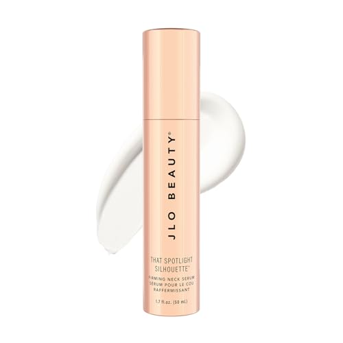 JLO Beauty That Spotlight Silhouette Firming Neck Serum, Hydrating & Sculpting Treatment with Peptides, Red Algae & Hyaluronic Acid, Dermatologist Tested, 50ml