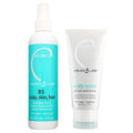 OUAI Detangle + Shine Bundle - Includes Leave-In Conditioner + Hair Gloss - Frizz Control + Hair Detangling Set (2 Count, 4.7 Oz/6 Oz)