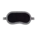 Jet&Bo 100% Pure Cashmere Eye Mask Black & Gray in Gift Box
