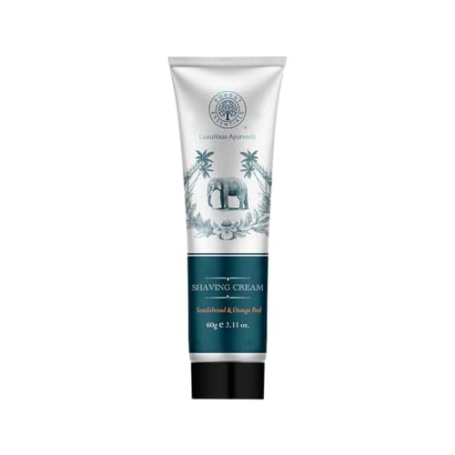 Forest Essentials Shaving Cream Sandalwood & Orange Peel 60g
