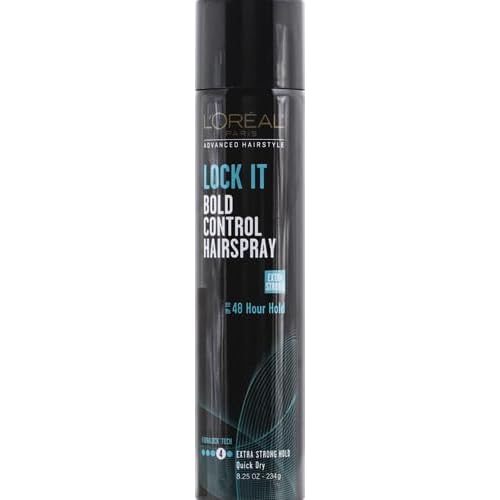 L'Oreal Paris Advanced Hairstyle Lock It Bold Control Hairspray 8.25 Ounce