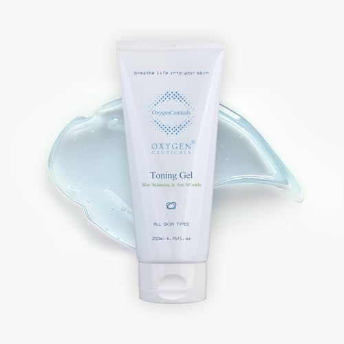 OxygenCeuticals Toning Gel ? Premium Hydrating Gel Toner with Centella & Licorice Root Extracts, Adenosine Anti-Wrinkle, Soothing Care for Dry & Sensitive Post-Treatment Skin. 6.67 fl.oz (200ml)