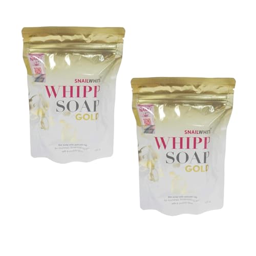 Pack of 2 Snail Whipp Soap Gold by Namu Life