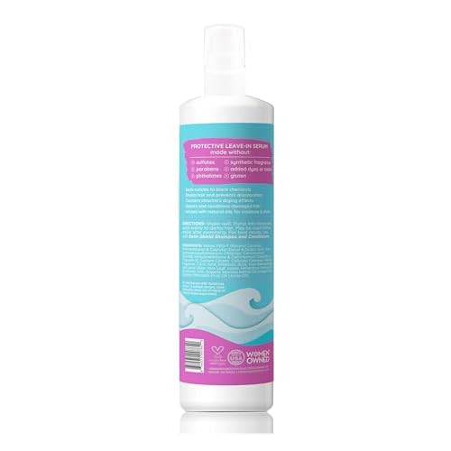 Fresh Monster Swim Leave-In Conditioner Spray for Kids ? Pre & Post-Swim Hair Serum for Chlorine & Salt Water Protection ? Lightweight, Hydrating, Detangler Spray, 8.5 oz