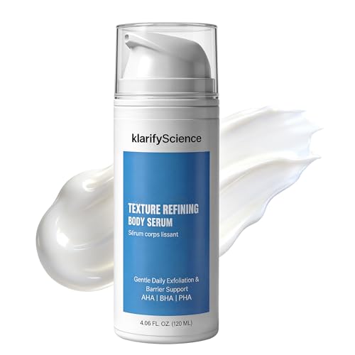 Keratosis Pilaris Treatment, KP Bump Eraser - Texture Refining Body Serum for KP, Ingrown Hairs, & Body Breakouts, Advanced Triple-Acid Complex with 5% Glycolic Acid, AHA/BHA/PHA 120 ml