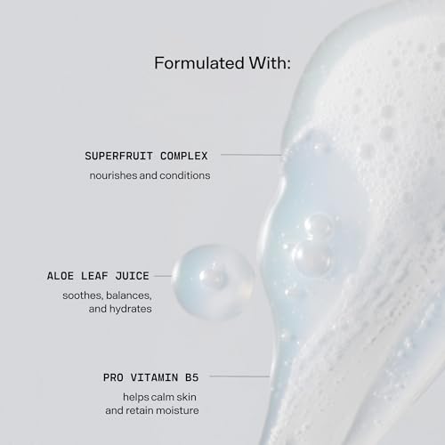 Versed The Purist Daily Antioxidant Gentle Face Cleanser - Daily Gel Cleanser + Moisturizing Face Wash for Sensitive Skin (The Purist - 6 Fl Oz (Pack of 1))