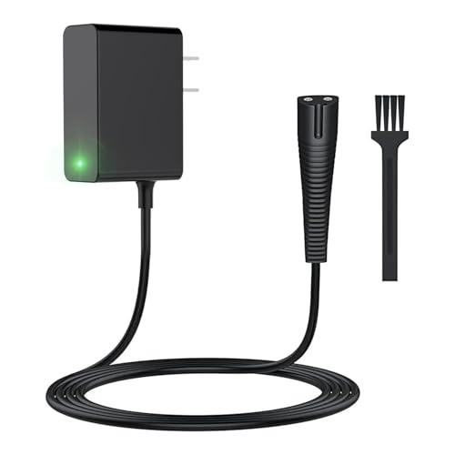 IBERLS 12V Charger Compatible with Braun Shaver and Silk-?pil Series 9 7 5 3 1, Series 3, Series 5, Series 7, Series 9 3040s 5018s 7865cc 9290cc, S9 S7 S5 S3 S1, Replacement Charging Power Cord 5FT