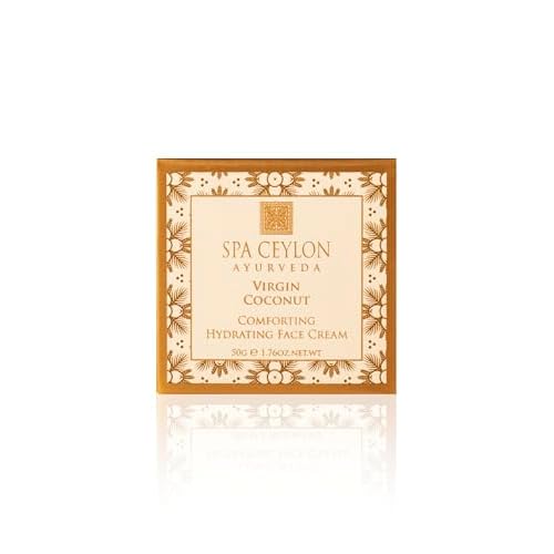 SPA CEYLON VIRGIN COCONUT Comforting Hydrating Face Cream | Repairing & Hydrating | Nourishing Vitamins | Paraben-Free | Suitable for all skin types