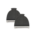 Trimmer Replacement Blade for Meridian Electric Body & Pubic Hair Trimmer Hygienic Ceramic Replacement Blades Compatible with Meridian Body Trimmer (Onyx & Sage)-Pack of 2