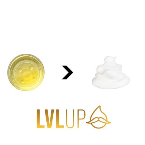 Premium Shave Oil for Men - LVLUP is a 100% Natural Shave Oil for Sensitive Skin - Prevents Razor Burn & Bumps - No need for shaving cream, soap, gel, aftershave, all-in-one product.(1oz)