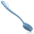 Avilana Premium Back Scrubber Long Handle 19 Inch - Trusted Since 2017 - SGS Certified Silicone Bath Brush, Dual Sided Exfoliating Body Brush Extended Reach Back Washer Women Men Seniors Gift
