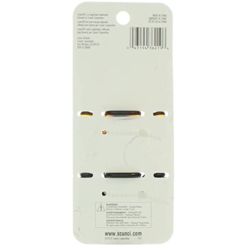 Scunci Clutch Jaw Clips Pack of 2