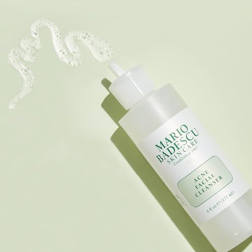 Mario Badescu Anti Acne Serum for Combination & Oily Skin | Clarifying Gel-Serum that Tackles Clogged Pores | Formulated with Salicylic Acid and Glycerin