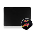 10Sheets Plastic Nail Art Palette Nail Painting Board Nail Drawing Board Nail Painting Mixed Color Palettes Paint Mixing Palette for Nail-Art Beauty Salon Color Cream Mixing, Black