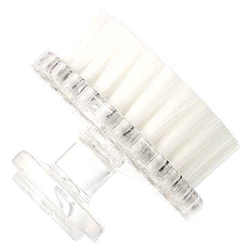 Exceart Manual Facial Cleansing Brush Pore Cleaning Brush Soft Face Exfoliator Scrubber for Deep Skin Clean White 1 97 Inch