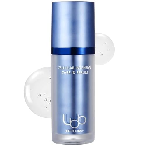 LBB Cellular Intensive Care In Serum - Vegan Antioxidant Lifting Face Serum - Improves Skin Elasticity, 24h Lasting Moisturizing - Tangerine Cellular Water, Ectoine, Peptides, 1.01 fl.oz.