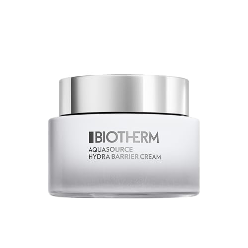 Biotherm Aquasource Hydra Barrier Cream, Lightweight And Fast-Absorbing Face Moisturizer for a Stronger Skin Barrier, with Biotech Plankton, Bio-Ceramides and Hyaluronic Acid