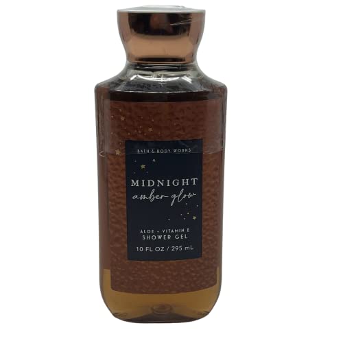 Bath & Body Works MIDNIGHT AMBER GLOW Body Wash & Shower Gel and MIDNIGHT AMBER GLOW Daily Nourishing Body Lotion