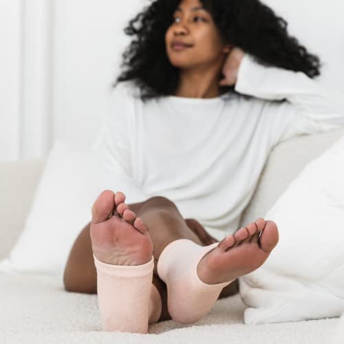 Bare August Pure & Natural Exfoliating Treatment - Soothes Skin, Softens Calluses, Eases Dry Cracks, Removes Dead Skin For Soft, Smooth Feet - Pedicure Care For Women & Men