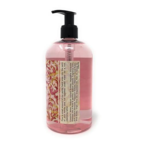 Greenwich Bay Trading Company Luxurious Hand Soap, Rosewater & Jasmine. 16 Fl Oz (R2Y015)