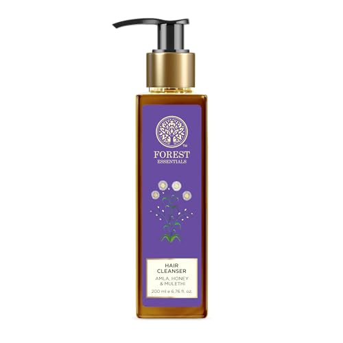 Forest Essentials Hair Cleanser, Amla, Honey and Mulethi, 200ml