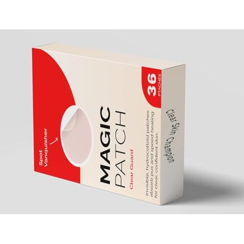 ClearPatch Acne Treatment Hydrocolloid Pimple Patch (36 Patches in 1 Box) ? Invisible Acne Patch for Pimple, Blemish Healing, Skin Protection, Hypoallergenic, Day or Night Use, Unscented