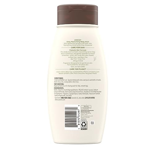 Aveeno Daily Moisturizing Bundle with Body Wash, 18 oz, & Scrub, 8 oz.