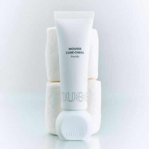 nuse Mousse Care Cheek Handy - Liquid Blush for Cheeks | Soft Color, Glowy Finish, Buildable & Watercolor Effect Blush for Natural Look | Vegan Makeup (99 Down)