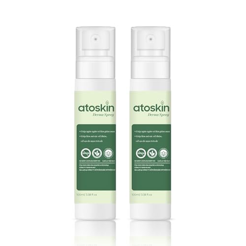 Atoskin Derma Spray (2 Pack) ? Back & Body - for Oily and Blemish-Prone Skin, with Glycolic Acid & Zinc PCA (6.8 oz)