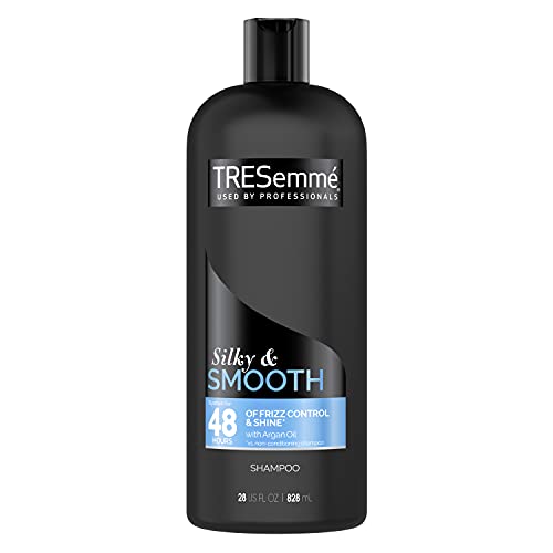 TRESemm? Touchable Softness Anti Frizz Shampoo Shampoo for Shiny Hair Smooth & Silky Moroccan Argan Oil Dry Hair Shampoo Formula 28 oz
