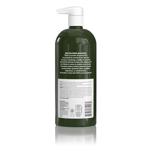 Avalon Organics Revitalizing Lavender Shampoo,32 oz,(Pack of 2)