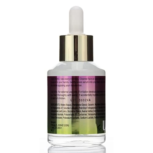 Collagen & Peptides Plumping Skin Care Facial Serum. Anti Aging Neck & Face Skincare Serum Helps Reduce Appearance Of Crepey Skin, Aging Complexions, Sagging Skin, & Wrinkles, Large 2 Fl Oz
