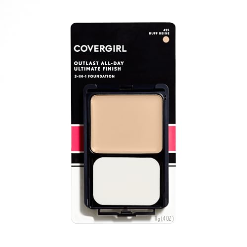 Covergirl Outlast All-Day Ultimate Finish Foundation Bundle - Buff Beige and Classic Ivory