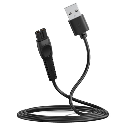 5V Charger Cable for Philips OneBlade 360 QP2834 QP2724 QP1324 PQ888 PQ889, MG5910 MG7910 MG7960 MG9510 MG9560, X3001 Electric Shaver Trimmer