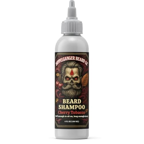 Beard Shampoo for men ? Deep Clean Beard Wash with Aloe & ACV for Softer, Fuller Beards, Dandruff & Itch Control, Explosive Lather & Lightweight Conditioning with Incredible Scents