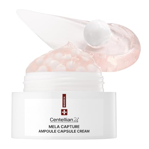 CENTELLIAN 24 Madeca Mela Capture Ampoule Capsule Cream (Ampoule Cream, 1.85 fl oz / 55ml) ? Anti-Aging Face Moisturizer with Peptides & Centella Asiatica, Hydrating Korean Skincare