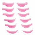 Lash Lift Pads Shield, DIY Eyelash Lift Pad, Perm Rods 6 Size Lifting Eyelashes Up Rapidly Super Curl Lami Lamination Roller Guards 6 Pairs Easily Stay on Eyes Well Soft Silicone(Mega L curling)
